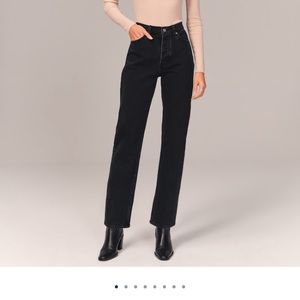 Abercrombie High Rise Dad Jean, size 27 NWT